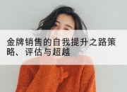 金牌销售的自我提升之路策略、评估与超越
