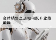 金牌销售之道如何跃升业绩巅峰