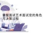 掌握面试艺术面试官的角色与决策过程