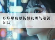 职场星辰以智慧和勇气引领团队