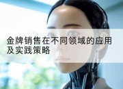 金牌销售在不同领域的应用及实践策略