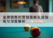 金牌销售的营销策略实战指南与深度解析
