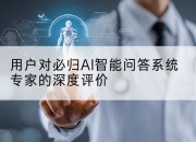 用户对必归AI智能问答系统专家的深度评价