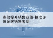 高效提升销售业绩-精准评估金牌销售表现