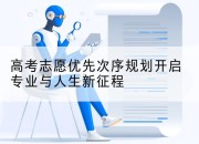 高考志愿优先次序规划开启专业与人生新征程